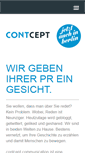 Mobile Screenshot of contcept.ch